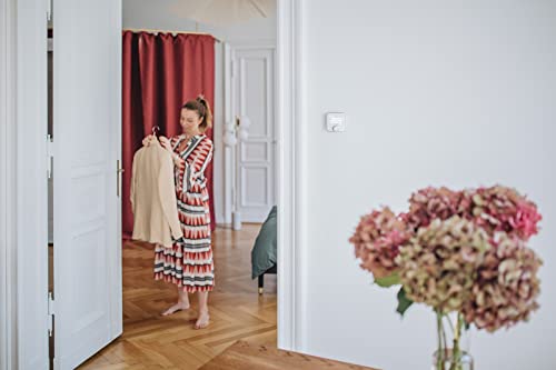 Bosch Smart Home Raumthermostat II für kabelgebundener Heizsysteme, 230 V, kompatibel mit Apple Home, Alexa & Google Home, Controller II erforderlich