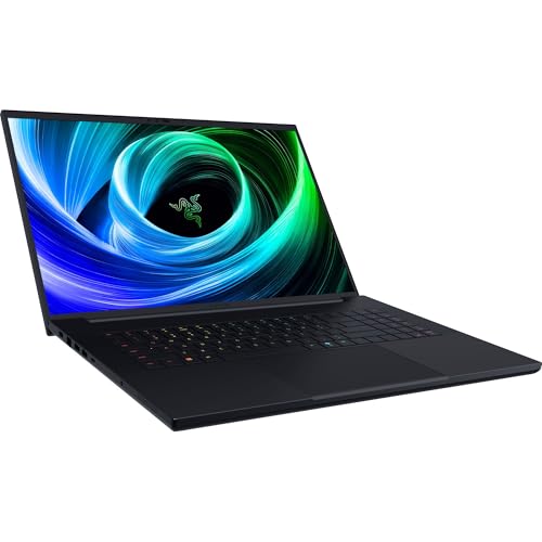 Razer Blade 18 (2025) - 18 Zoll Gaming-Laptop - NVIDIA GeForce RTX 5070 Ti - Intel Core Ultra 9 275HX - 18" Dual Display UHD+ 240Hz - FHD+ 440Hz - 32GB DDR5-1TB SSD - QWERTZ DE-Layout | Schwarz