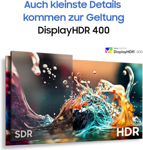 Samsung ViewFinity S95UC Curved Monitor, 49 Zoll, Bildschirm mit VA-Panel, 5.120 x 1.440 Pixel, 1.000R Radius, VESA DisplayHDR 400, KVM-Switch, Bildwiederholrate 120 Hz, Reaktionszeit 5 ms (G/G)