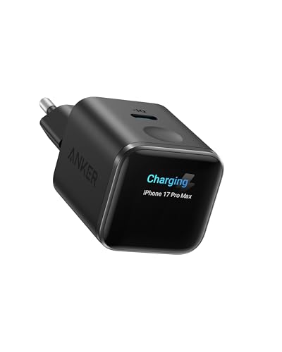 Anker Smart Ladegerät, Anker Nano 45W USB C Ladegerät mit Display GaN