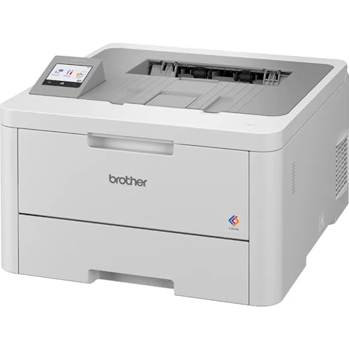 Brother HL-L8230CDW Professioneller und kompakter Farb-LED-Drucker mit WLAN (30 Seiten/Min.) weiß/grau