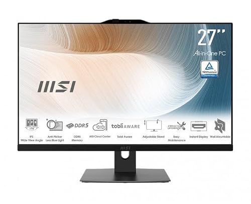 MSI Modern AM272P 1M-855EU 16GB 512GB SSD 27" Schwarz