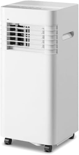 Tragbare Klimaanlage 12000 BTU mit Fernbedienung, 24-Stunden-Timer, Installationsset, 2 Lüftergeschwindigkeiten, 120 ° Oszillation, kühlt Räume bis zu 300 m².