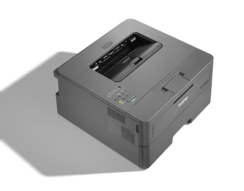 Brother HL-L2400DW, S/W-Laserdrucker, Duplex, WLAN, 30 Seiten/Min. | 1-zeiliges LCD, Kassette 250 Blatt, WLAN und USB (kein LAN), Starttoner für 700 Seiten