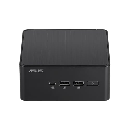 ASUS NUC 14 Pro Tall Mini PC RNUC14RVHU7089C2I | Intel Core Ultra 7 155H vPro Prozessor, Arc Grafik, 1TB Speicher, 2x 16GB RAM, WiFI 6E, Windows 11 Pro, mit EU-Netzkabel