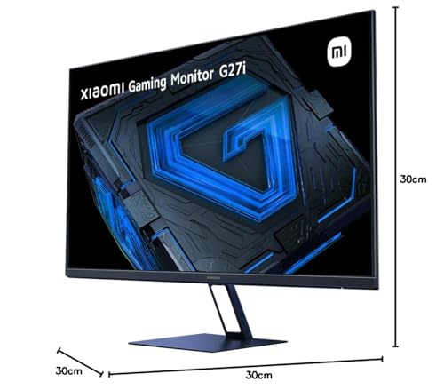 XIAOMI G27i Gaming Monitor 27 Zoll - Full-HD IPS, 165Hz, 1ms, HDR 10, Adaptive-Sync, Low Blue Light, Randlos, Schwarz