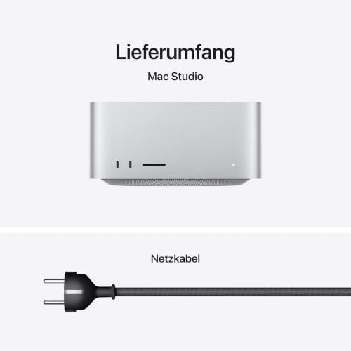 Apple Mac Studio mit Apple M5 Max Chip - Silber