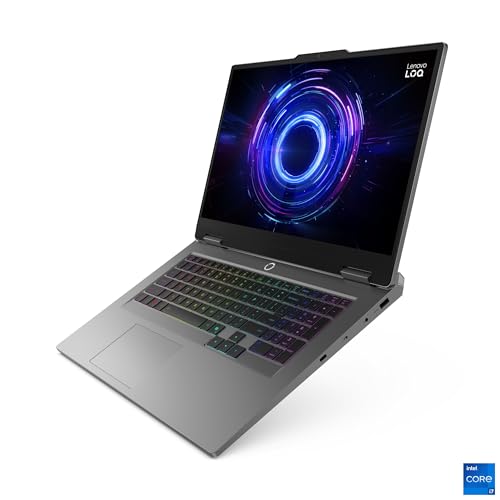 Lenovo LOQ | Laptop | i7 | 16GB | 512GB | RTX 5070 | 17.3 FHD Display |165Hz | Intel i7-14700HX | 16GB RAM | 512GB SSD | NVIDIA RTX 5070 | RGB Tastatur |QWERTZ |Ohne Windows|Grau