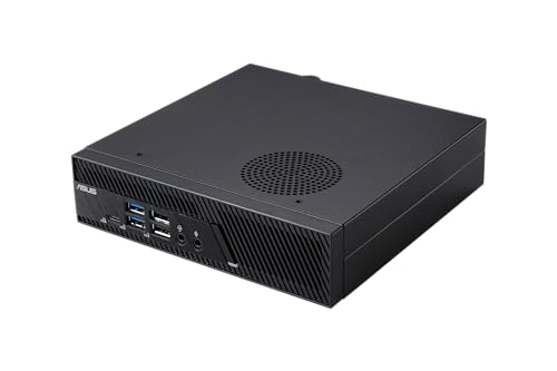 ASUS PB63-B3203AH Mini Desktop PC | Intel Core i3-14100, Intel UHD Grafik, 8GB DDR5 Speicher, 256GB M2. NVMe PCIe 4.0 SSD, WiFi 6E, Bluetooth 5.2, Windows 11 Pro