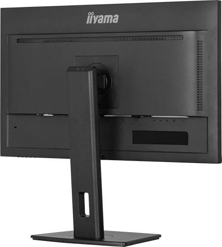 iiyama Prolite XUB2797QSN-B2 68,5cm 27" IPS LED-Monitor WQHD 100Hz HDMI DP-in/Out DaisyChain USB3.2 USB-C Dock 65W LAN Slim-Line Höhenverstellung Pivot AdaptiveSync schwarz