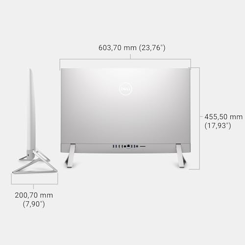 Dell 27 Inspiron All-in-One PC - Intel Core i5-1334U, 16GB DDR5, 512GB SSD | 27 Zoll IPS FHD, Wi‑Fi 6E, HDMI, USB‑C, Windows 11 Home, kabellose QWERTZ‑Tastatur & Maus