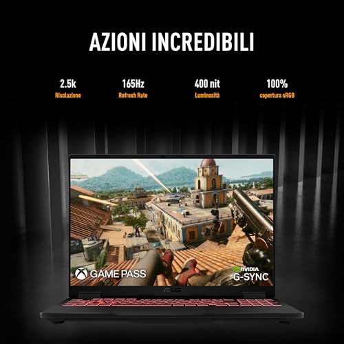ASUS TUF Gaming A16 FA608UH#B0DYF198SY Notebook mit Monitor 16" Anti-Glare, 165Hz, AMD Ryzen™ 7 260 Prozessor, 16GB RAM, 1TB SSD, NVIDIA® GeForce RTX™ 5050 8GB GDDR7, Win11 Home, grau
