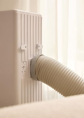 CREATE/SILKAIR DUAL CONNECT 12000/4-in-1-WLAN-Klimaanlage mit Wärmepumpe, 12000 BTU/Mit Befestigungsset für Schiebefenster, bis zu 26m², 56L, Zeitschaltuhr, 1350W
