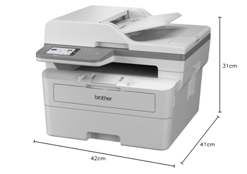 Brother MFC-L2980DW Laser A4 1200 x 1200 DPI 34 Seiten pro Minute WLAN | Professioneller und kompakter Multifunktionsdrucker schwarz weiß mit Duplexdruck, LAN/WLAN und Duplex-ADF