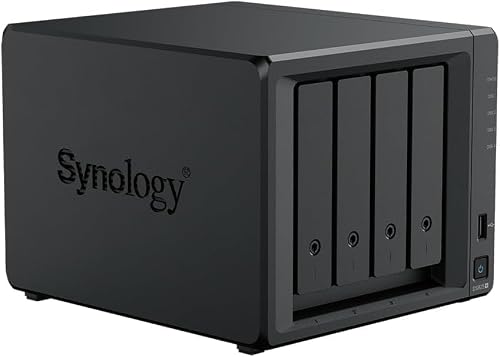 Synology DS925+ Bundle 16TB Western Digital (WD Red Plus 4X 4TB) 4Bay Desktop NAS, 2.5GbE-Ports, 4GB RAM