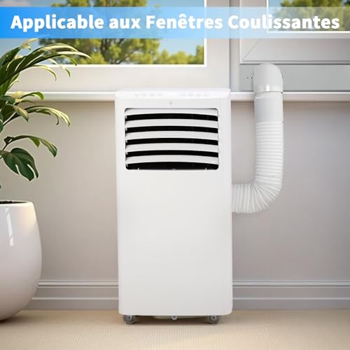 LEADZM Mobile Klimagerät 12000BTU 1350W Abluftschlauch 3 Funktionen
