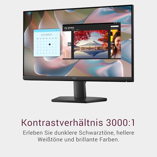 Dell 22 Monitor - SE2225HM, Full HD (1920x1080), 100Hz, VA, 5ms | VESA (100x100mm), HDMI, VGA, 3 Jahre Garantie, Schwarz