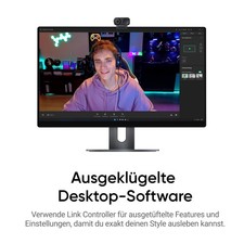 Insta360 Link 2C Webcam 4K UHD, Graphitschwarz, Autofokus, USB, Standard-Bundle