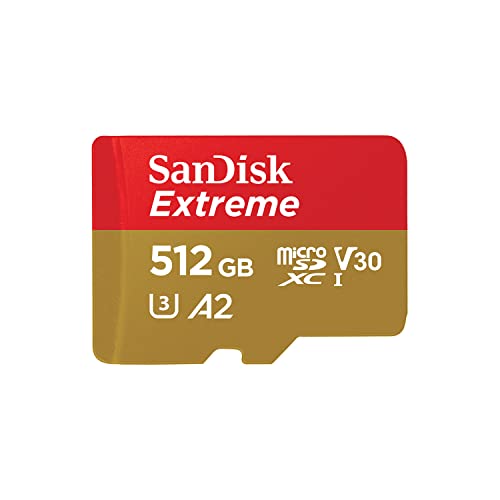 SanDisk Extreme PRO Portable SSD Externe SSD 1 TB & Extreme microSDXC UHS-I Speicherkarte 512 GB + Adapter