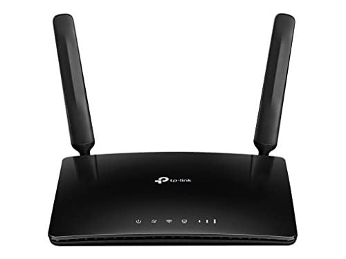 TP-Link Archer MR400 AC1200 Dualband 4G LTE WLAN Router (150 Mbit/s im Download, simultanes Dualband, 300 Mbit/s(2,4GHz) + 867 Mbit/s(5GHz), frei konfigurierbarer LAN/WAN-Port) schwarz