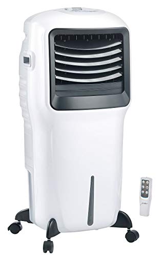Sichler Haushaltsgeräte Kühllüfter Wohnung: Verdunstungs-Luftkühler LW-550 mit Ionisator und Timer, 20 l, 110 Watt (Klimagerät ohne Abluftschlauch, Wasserverdunster Kühlung, Air)