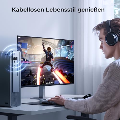 UGREEN Bluetooth Adapter PC 5.4 USB Bluetooth Dongle PC Stick für Windows | für Win 11/10/8.1,Plug&Play,geringe Latenz,Tragen Sie eine Staubkappe