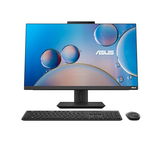 ASUS A5702WVARK-DRBPE029W All-in-One 27,0 Zoll FHD (1920 x 1080) 75 Hz, Intel Core i7-150U 5,4 GHz, 16 GB DDR5, 1TB SSD, Intel Graphics, Windows 11 Home – Tastatur AZERTY