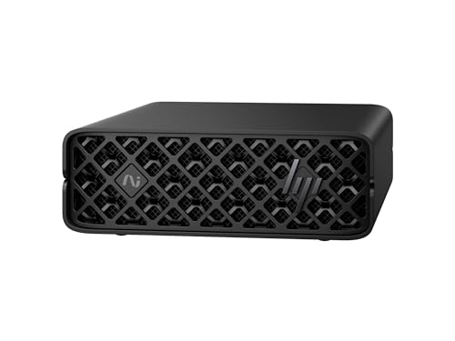 HP ZGX Nano G1n AI Station - Mini - 1 x GB10 Grace Blackwell Superchip Cortex-A725 + Cortex-X925 - RAM 128 GB - SSD 1 TB - NVMe, TLC, SED - NVIDIA Blackwell - 1GbE, 2.5GbE, 5GbE, 10GbE, 200GbE