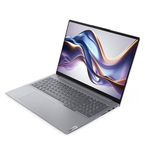 Lenovo ThinkBook 16 Gen 6 Business Laptop, Core i7-13700H, 32 GB DDR5 RAM, 1 TB PCIe SSD, 16" WUXGA (1920x1200) Display, Intel Iris Xe Graphics, Deutsches Tastatur-Layout, W11 Pro, Arctic Grey