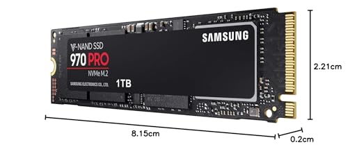 Samsung 970 PRO 1 TB PCIe NVMe M.2 (2280) Internal Solid State Drive (SSD) (MZ-V7P1T0)