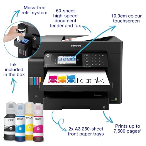 Epson EcoTank ET-16605 Ad inchiostro A3 4800 x 2400 DPI 32 ppm Wi-Fi (ET-16605 A3 High Duty MFP - HY Ink)