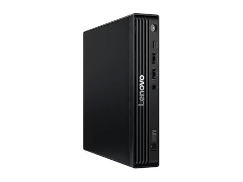 Lenovo ThinkCentre M70q Gen 6 13A4 - Mini - Core Ultra 5 225T - RAM 32 GB - SSD 512 GB - TCG Opal Encryption, NVMe - Intel Graphics - 1GbE, Wi-Fi 6E, Bluetooth 5.3