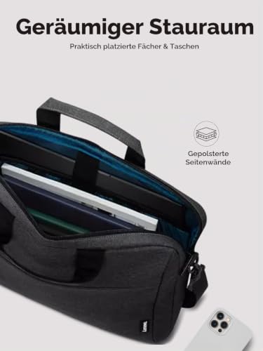 Lenovo [Tasche] 15,6 Zoll Casual Topload Laptop Tasche T210 (wasserabweisend), works with Chromebook (WWCB), schwarz, 435 g (0.90 lbs)