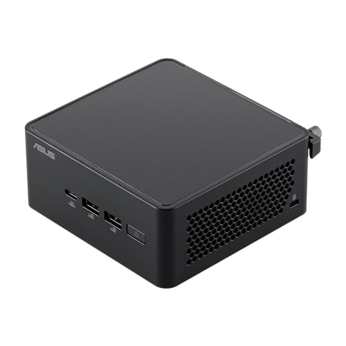 ASUS NUC 14 Pro Tall Mini PC RNUC14RVHU7089C2I | Intel Core Ultra 7 155H vPro Prozessor, Arc Grafik, 1TB Speicher, 2x 16GB RAM, WiFI 6E, Windows 11 Pro, mit EU-Netzkabel