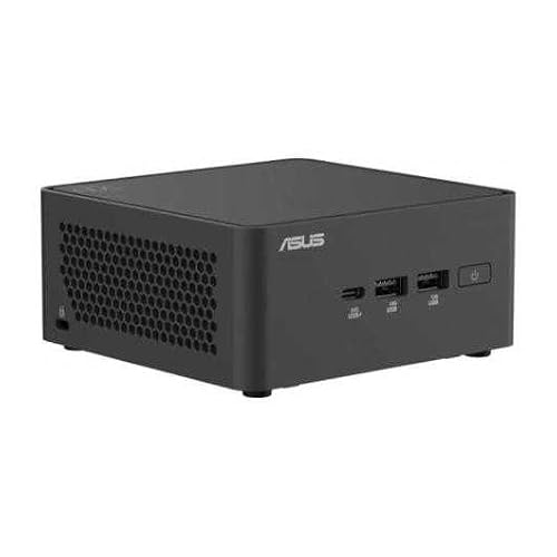 ASUS NUC 15 Pro Tall Kit RNUC15CRHI300002, Barebone ohne Festplatte | Intel Core i3 Prozessor, Arc Grafik, WiFi 7, Bluetooth 5.4, ohne Betriebssystem, mit EU-Netzkabel
