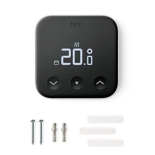 tado° Smartes Thermostat X - Zusatzprodukt für Fußbodenheizung und Boiler | Steuerung per App, Smart Speaker Steuerung (Alexa, Siri, Google Assistant), DIY Installation