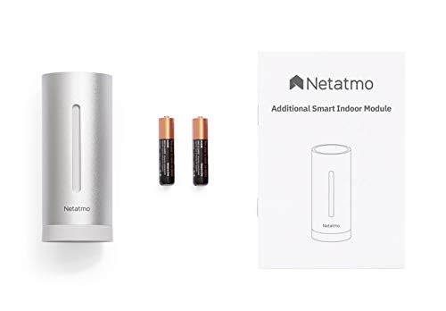 Netatmo Zusätzliches Smartes Innenmodul für Wetterstation, silber - Netatmo, NIM01-WW