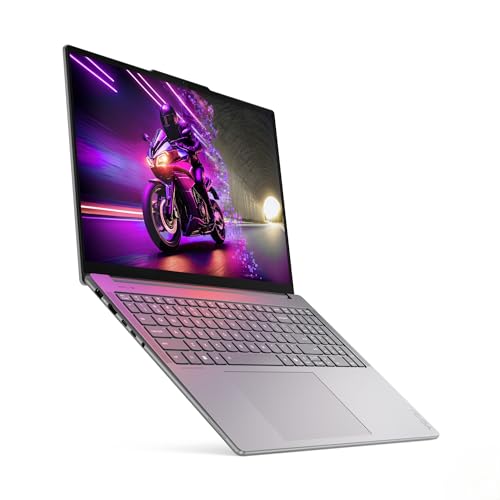 Lenovo Yoga Pro 9i Aura Edition Laptop | AI-PC | 16" 3.2K OLED | Intel Core Ultra 9 285H | 32GB RAM | 1TB SSD | NVIDIA GeForce RTX 5060 | Win11 Pro | QWERTZ Beleuchtet | Grau | 3 Jahre Premium Care