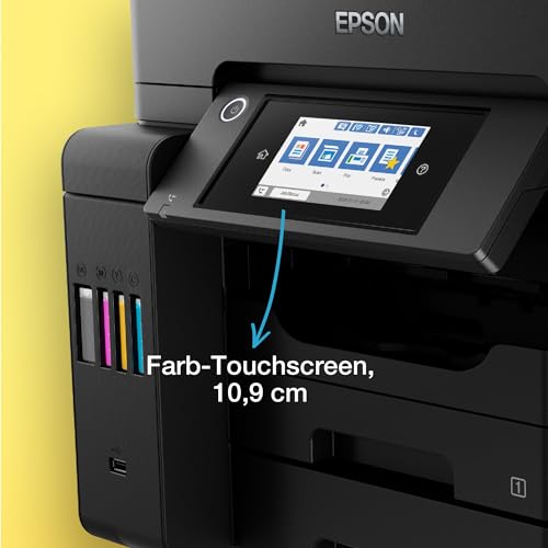 EcoTank ET-5850 DIN-A4-Multifunktions-Wi-Fi-Tintentankdrucker mit Fax
