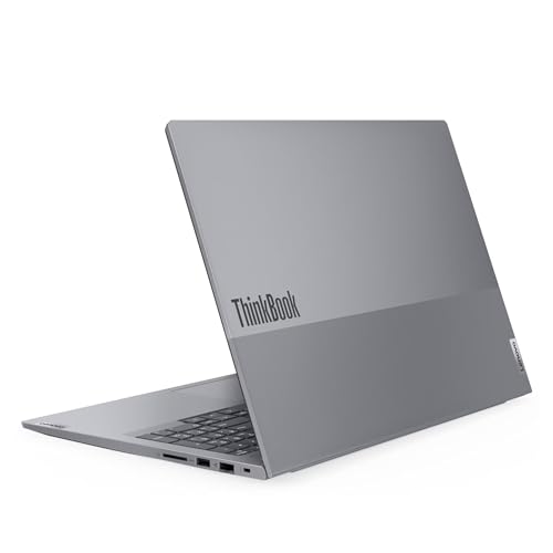 Lenovo ThinkBook 16 Gen 6 Business Laptop, Core i7-13700H, 32 GB DDR5 RAM, 1 TB PCIe SSD, 16" WUXGA (1920x1200) Display, Intel Iris Xe Graphics, Deutsches Tastatur-Layout, W11 Pro, Arctic Grey