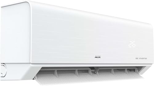 AUX A++ Klimaanlage Set Multi Split 18000 BTU (5,3 kW) - Außengerät + 2× Wandgerät 9000 BTU mit WLAN - R32 Kältemittel - Mattweiß - leise Klimaanlage für 2 Räume, Büro & Schlafzimmer