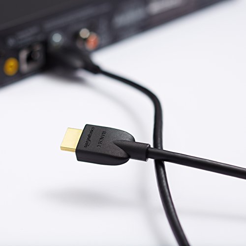Amazon Basics – Hochgeschwindigkeits-HDMI-Kabel, 18 Gbit/s, 4K, 7,6 m, 5 Stück