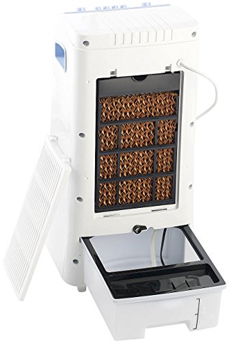 Sichler Haushaltsgeräte Luftkühler mit Wasserkühlung LW-440.w, 65 Watt, Swing-Funktion