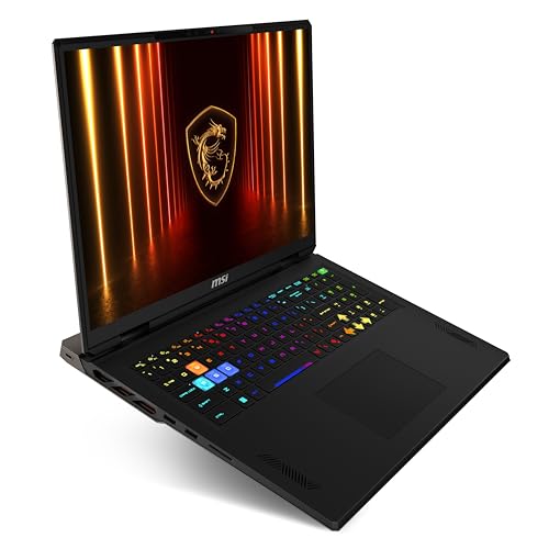 msi Vector 18 HX AI A2XWIG-674IT, Gaming Notebook 18 Zoll QHD+ 240 Hz, Intel Core Ultra 9 275HX, Nvidia RTX 5080 16 GB GDDR7, 32 GB RAM DD5 6400 MHz, 1 TB PCIe4, WiFi 7, Win 11 Home
