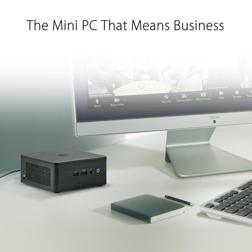 ASUS NUC 13 PRO RNUC13ANKI30WC3 - Mini-PC - Core i3 i3-1315U / 1.2 GHz - RAM 8 GB - SSD 512 GB - NVMe - UHD Graphics - 1GbE, 2.5GbE, Bluetooth 5.2, Wi-Fi 6E - Win 11 Pro - Monitor: keiner - Schwarz