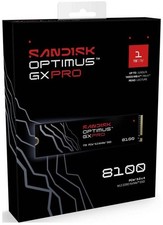 1TB SANDISK Optimus GX PRO 8100 NVMe SSD M.2 2280 PCIe 5.0 Speicher Festplatte