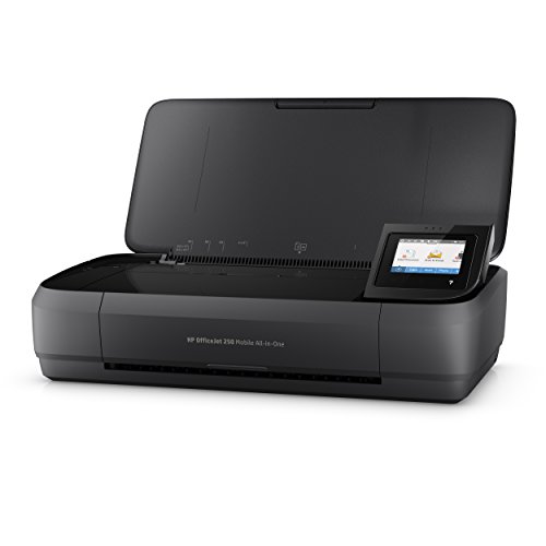 HP OfficeJet 250 mobiler Multifunktionsdrucker (Drucker Scanner, Kopierer, WLAN, ePrint, WiFi Direct, USB, 4800 x 1200 DPI) schwarz