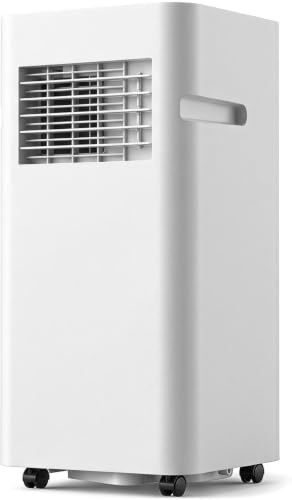 Tragbare Klimaanlage 10000 BTU mit Luftentfeuchter, Fernbedienung, Sleep-Timer, 3 Modi Oszillierender Ventilator für Schlafzimmer oder Büro
