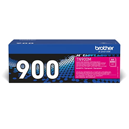 Brother Original Super-Jumbo-Tonerkassette TN-900M magenta (für Brother HL-L9200CDWT, HL-L9300CDWTT, MFC-L9550CDWT), 6000Seiten