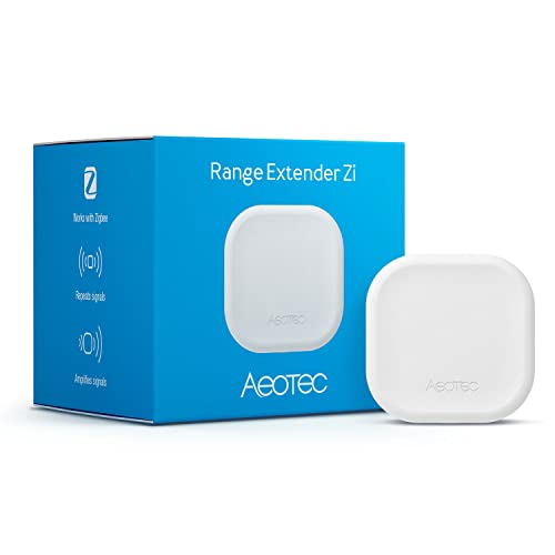Aeotec Range Extender Zi | Zigbee Repeater | Reichweitenerhöhung | Zigbee | kompatibel mit Homey, SmartThings, Home Assistant | AEOZZGA001